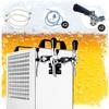 Tireuse à Bière Complète 2 Robinet en Inox - 50L/h avec Refroidisseur Sec pour Performance Professionnelle