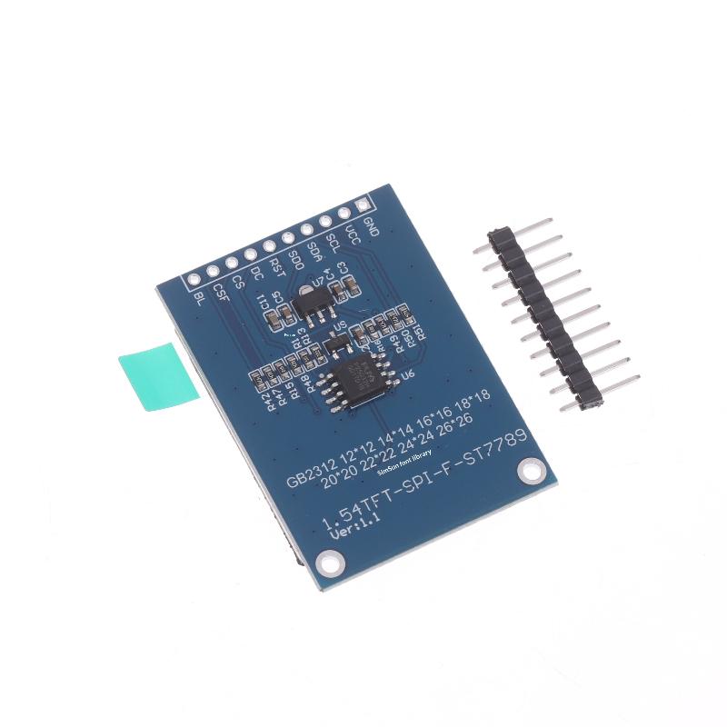 1 шт. 1,54-дюймовый TFT LCD экран St7789 Маленький экран 240x240 Дисплей LCD Квадратный экран SPI Цветной экран