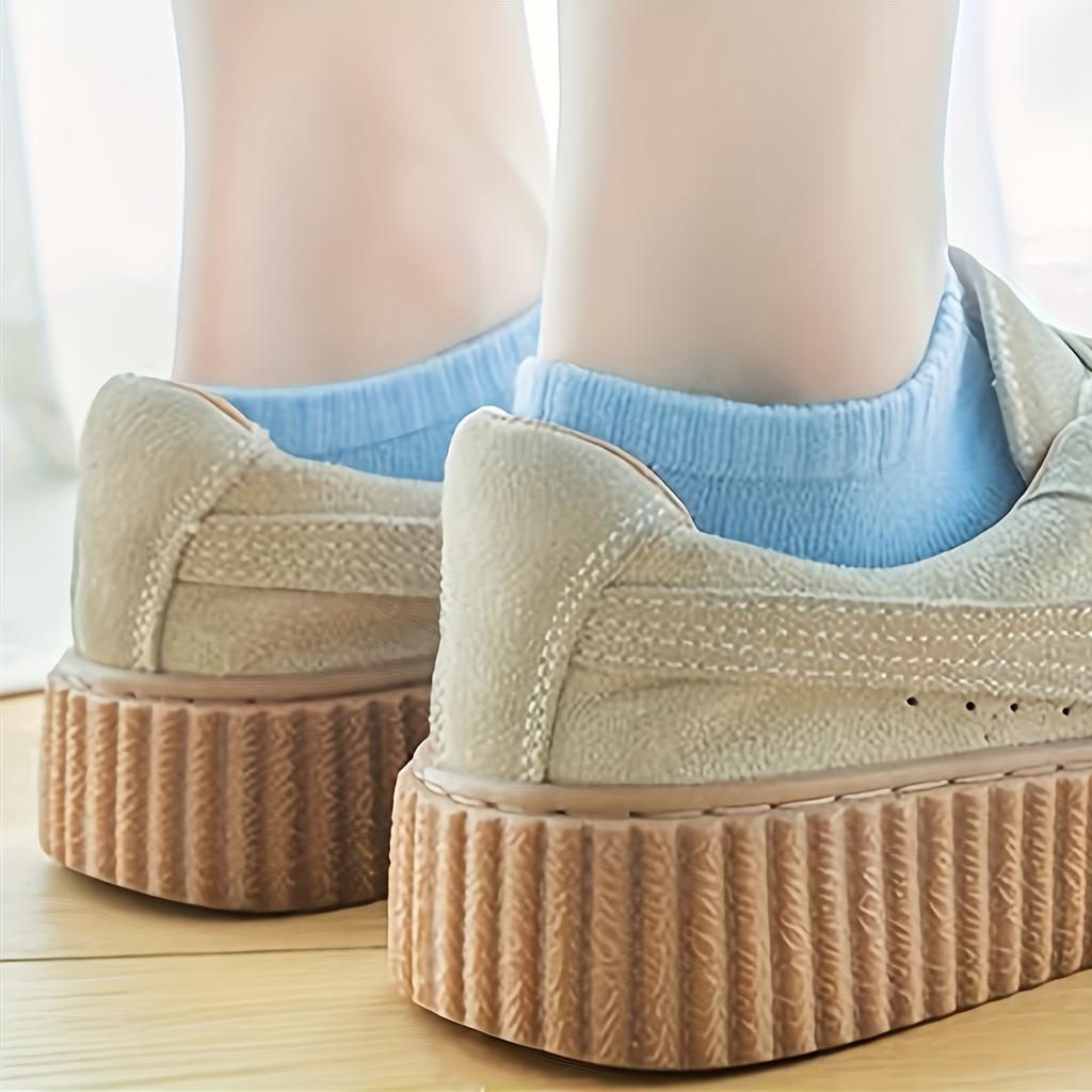 20 Pairs Of Teenager's Fashion Cute Pattern Low-cut Socks, Comfy & Breathable Soft & Elastic Thin Socks For Spring And Summer