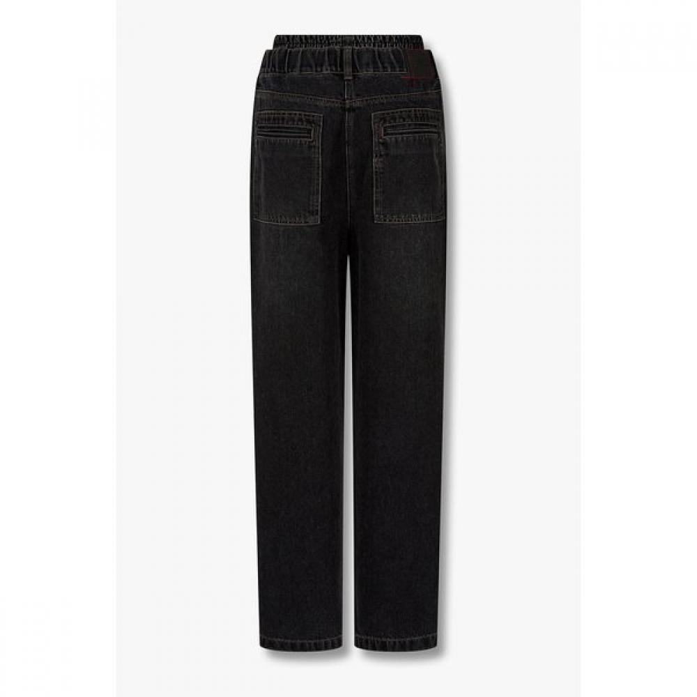 Studio Tomboy Dual Banding Drawstring Denim Pants 9106362003ct