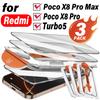 1-3 упаковки Простота установки Закаленное стекло для Redmi Turbo Защитные стекла для экрана с набором для автоматического удаления пыли для Redmi Poco X8 Pro Max
