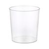 Plastic Transparent Trash Can Round Shape Flower Clear Vase Clear Garbage Container  Bedroom