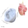 Embossed Butterfly Human Heart Candle Mold DIY Drip Glue Gypsum Flower Simulation Heart Organ Baking Silicone Mold