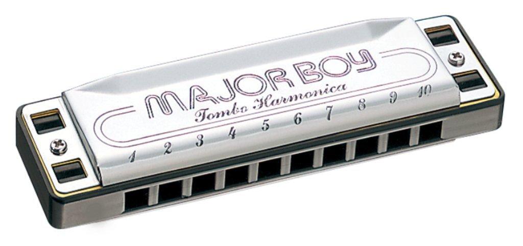 TOMBO F Major Boy 1710 10-Hole Harmonica,