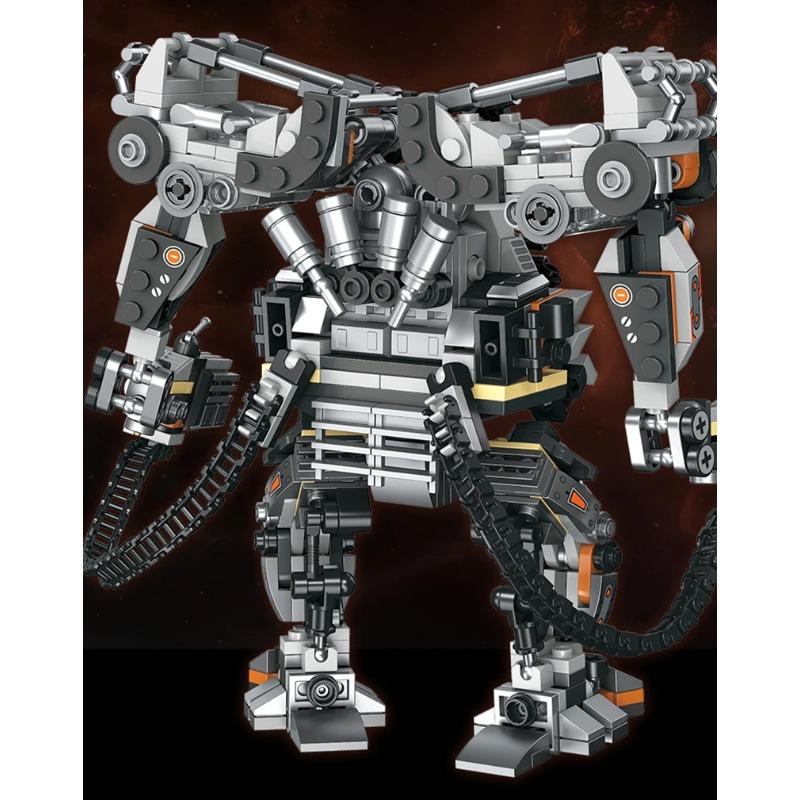 Научно-фантастические Строительные Блоки Робот-трансформер Меха MOC Кирпичики Игрушки Рождественские Подарки для Мальчиков Взрослых Детей Настольное Украшение