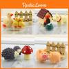 Cartoon Duck Animal Micro Landscape Figurine Decor Set For Gift And Decor Home