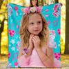 Like Nastya Theme Printed Blanket - Perfect for Couch, Bed, Travel & Outdoor Use | Machine Washable, Cozy & Durable.
