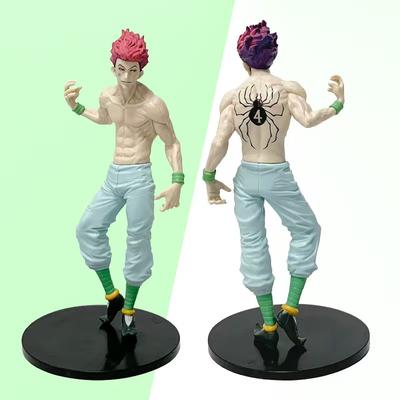 Горячая Аниме Фигурка Hunter×Hunter Гон Фрикс Хисока Фигурка Действия 19.5 см ПВХ Модель Статуэтка Украшения Игрушка Подарки