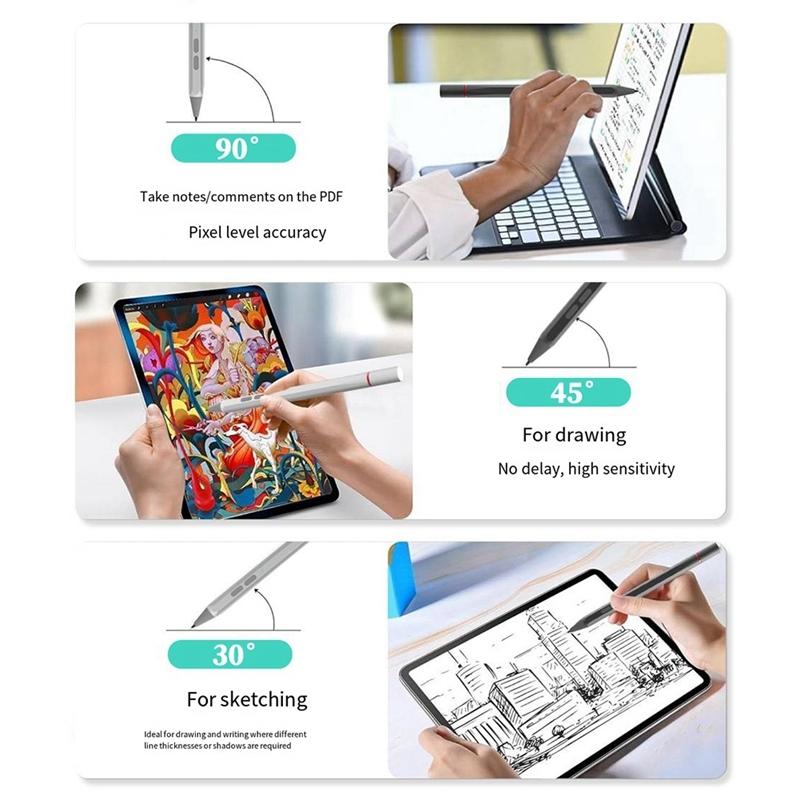 New USI2.0 Pen 4096 Levels Pressure For Duet 3 5/713/714 Tablet Capacitive Pencil Multifunctional Pen