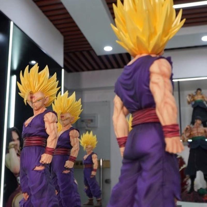 45 см Аниме Dragon Ball Фигурка Сон Гохана Фигурки Действия Фигурка Гохана ПВХ Кукла Украшение Статуэтка Коллекция Модель Игрушки Подарки