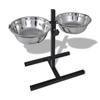 Adjustable Stand with 2 Bowls of 4.1 L for Dog
