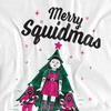 Игра в кальмара Мужская футболка Merry Squidmas