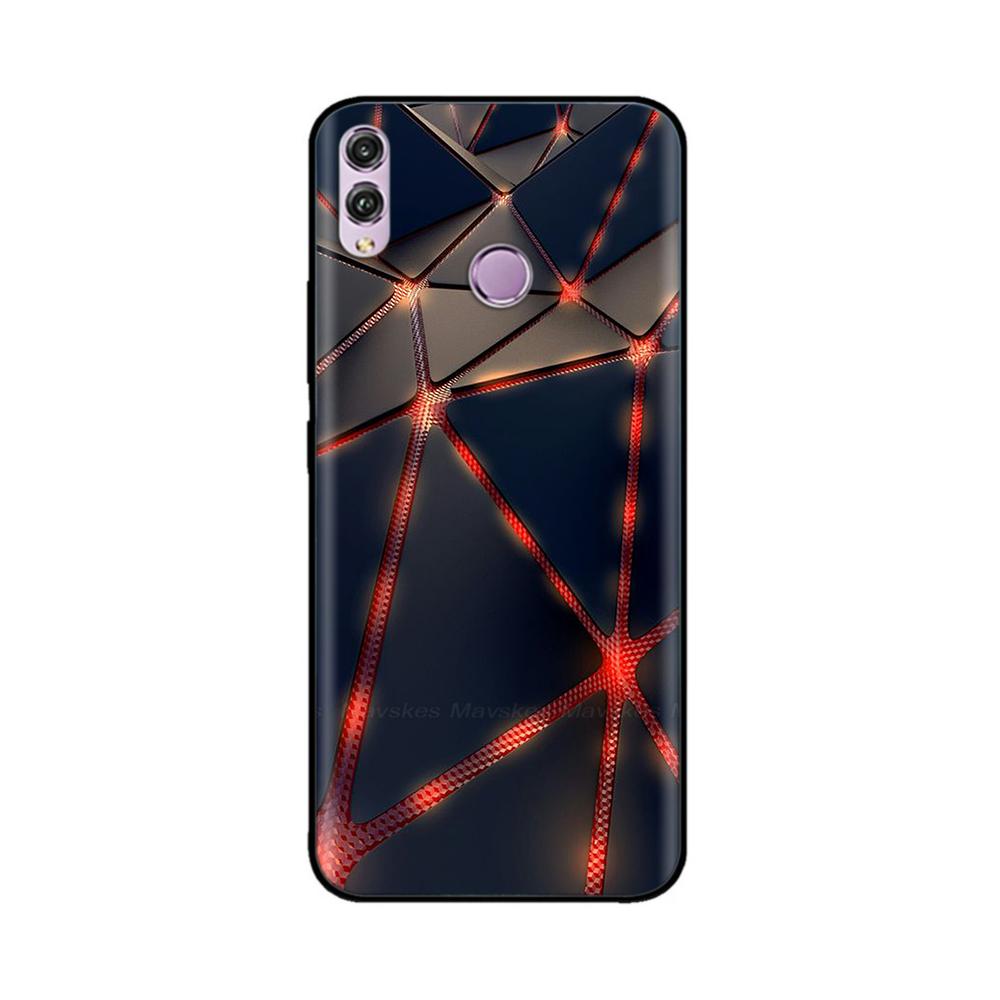 Чехол для Huawei Honor 8X Силиконовый Мягкий ТПУ Мультяшный Расписной Задняя Крышка Чехол для Телефона для Huawei Honor 8X 8 X Honor8x Чехлы Бампер