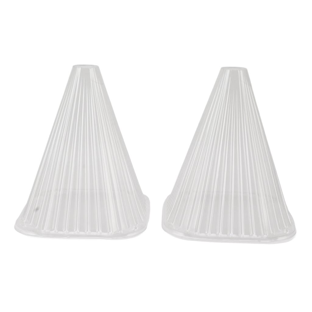 20Pcs Garden Cloche Frost Protection Transparent Rectangular Reusable Cloche Plant Bell Cover