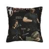 Наволочка для подушки Leon Kennedy Babygirl Мягкая ткань Чехол для подушки Декоративный Чехол для декоративной подушки Сиденье На молнии 40X40см