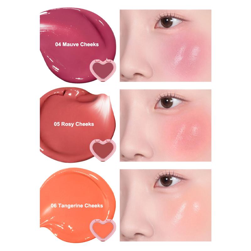 AOU Cosmetics Кремовые румяна с сияющим финишем 2,3 г