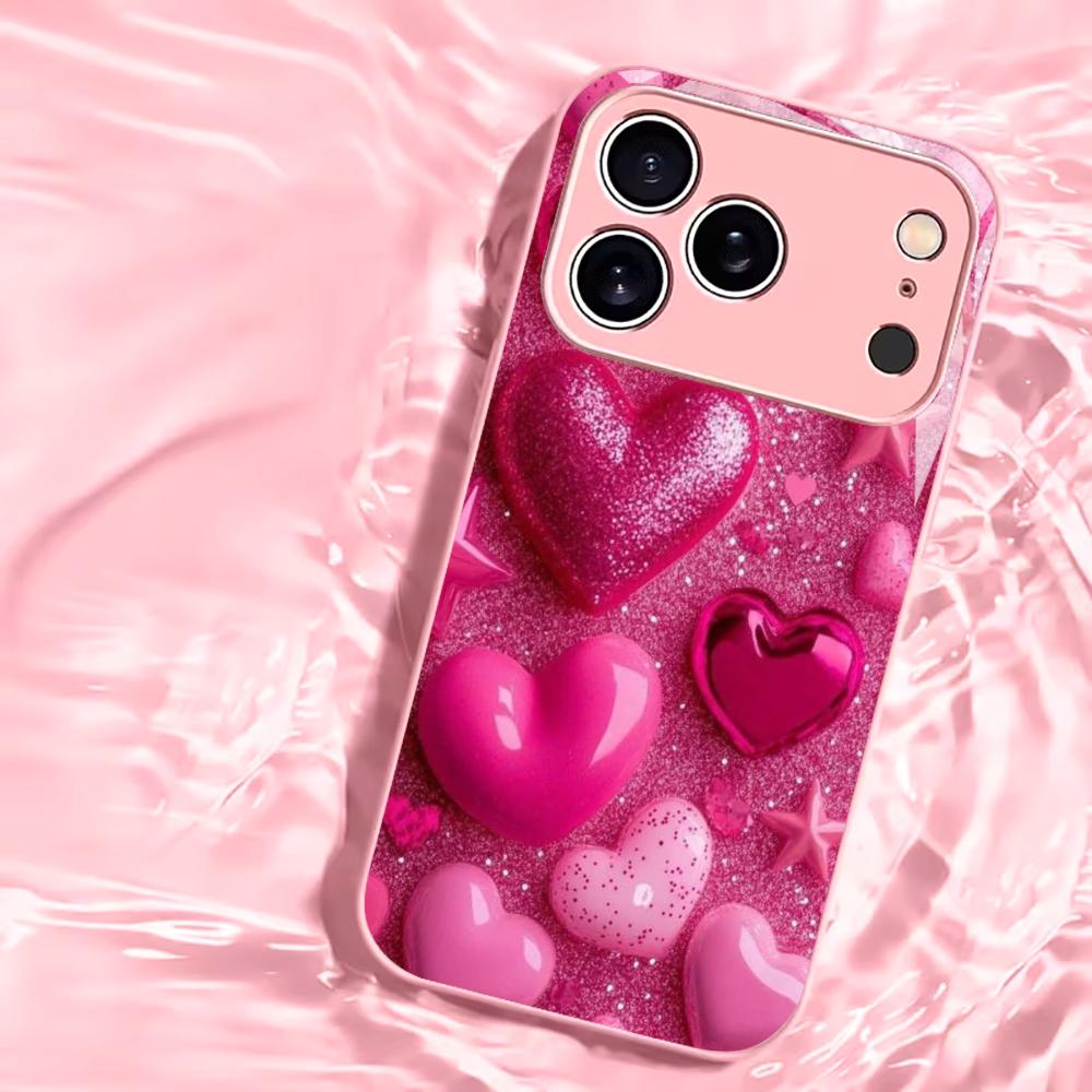 Красочный гальванизированный стеклянный чехол для телефона iPhone 17 16 15 14 13 12 11 Pro Max Plus 16E 17Air