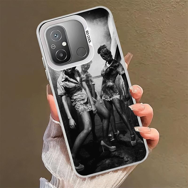 Ударопрочный чехол для телефона Silent Hill Horror Theme для Xiaomi Poco X7 X6 X5 X3 Pro F7 Ultra M8 Redmi 15C 15 14C 13C 12C 10C 13 12 10