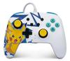 Wired Controller - PowerA - Nintendo Switch - Pikachu High Voltage - White - Yellow