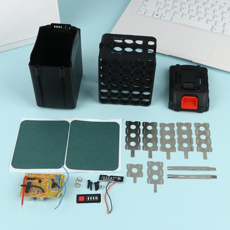 Корпус для DIY батарейного блока 18650 на 30 ячеек, 25В/42В, 60А, с платой PCB и схемой заряда, для солнечного генератора, блока питания