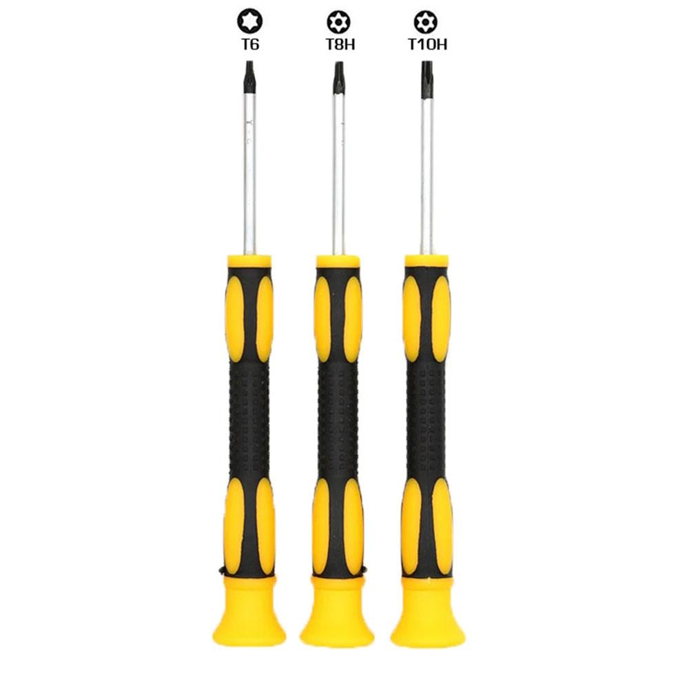 Прецизионная отвертка Torx T8H T10H, магнитные наконечники безопасности с защитой от взлома для инструментов ремонта Xbox, 1 шт.