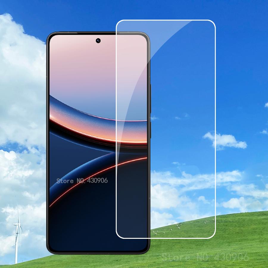 Для Poco F7 Pro Защитная пленка для экрана Покрытие всего экрана Высококачественная прозрачная пленка из закаленного стекла 2.5D кромка 9H Твердая 3 шт./лот