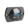 DC 5 В-48 В Мини Круглый Водонепроницаемый Моторная Лодка Мотоцикл Светодиодная Панель Сенсорный Переключатель Цифровой Вольтметр Тестер Монитор Дисплей Вольтметр
