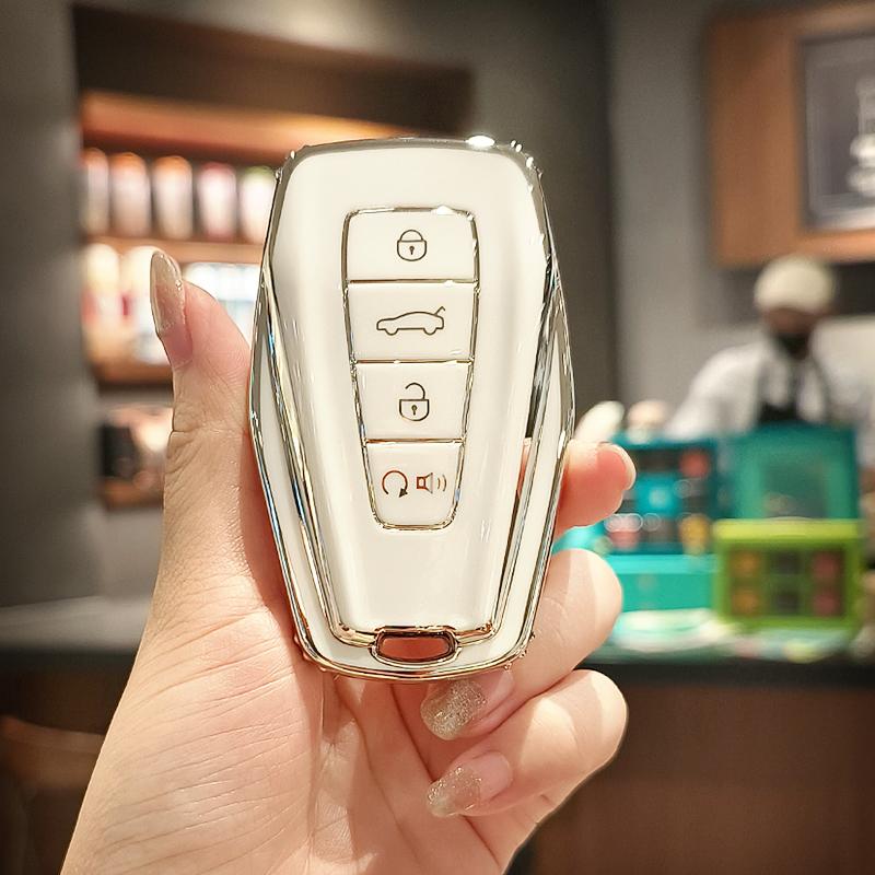 Покрытие TPU чехол для автомобильного дистанционного ключа чехол для Geely Emgrand X7 EX7 GX7 Coolray X6 Geometry c глобальный держатель аксессуары для автостайлинга