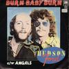 7-дюймовая пластинка HUDSON-FORD - Burn Baby Burn AMS7096 A&M Records 1974 UK Рок Б/У