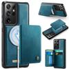 Для Samsung Galaxy S21 Ultra 5G Магнитный чехол CASEME Серия ME80 Кожаный PC TPU Чехол для телефона со съемным кошельком