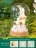 Набор для сборки DIY: Стеклянный купол с засушенными цветами: Ручная поделка-украшение для тимбилдинга, Дня матери и детского творчества.