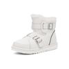 UGG Короткие ботинки с мини-пряжкой 'Белые' Женские 1138157-WHT