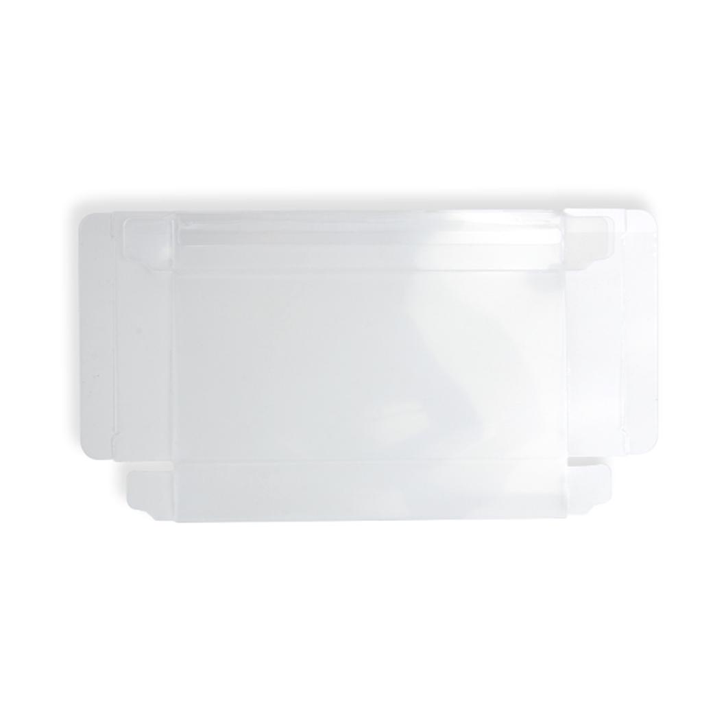 10Pcs Clear Protective Box Case Sleeve Protectors for SNES Game Cartridge Box Game Card Transparent Dustproof Box
