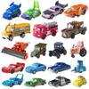 Машинки Disney Pixar Cars Игрушка Молния Маккуин Джексон Шторм Мэтр Салли Шериф 1:55 Литая модель автомобиля Игрушка Детский подарок на день рождения
