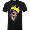 Biggie Smalls Unisex Adult Crown T-Shirt
