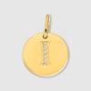 EMANCO 26 Zircon Alphabets Charms for Necklace Not Fade Stainless Steel Charms for Bracelet Make Earrings Jewelry Findings