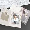 10 шт., милый корейский держатель для фотокарточек Kpop, 3 дюйма, задняя крышка для фотокарт, складной держатель для карт, декор, бумажная доска, упаковочный материал «сделай сам»