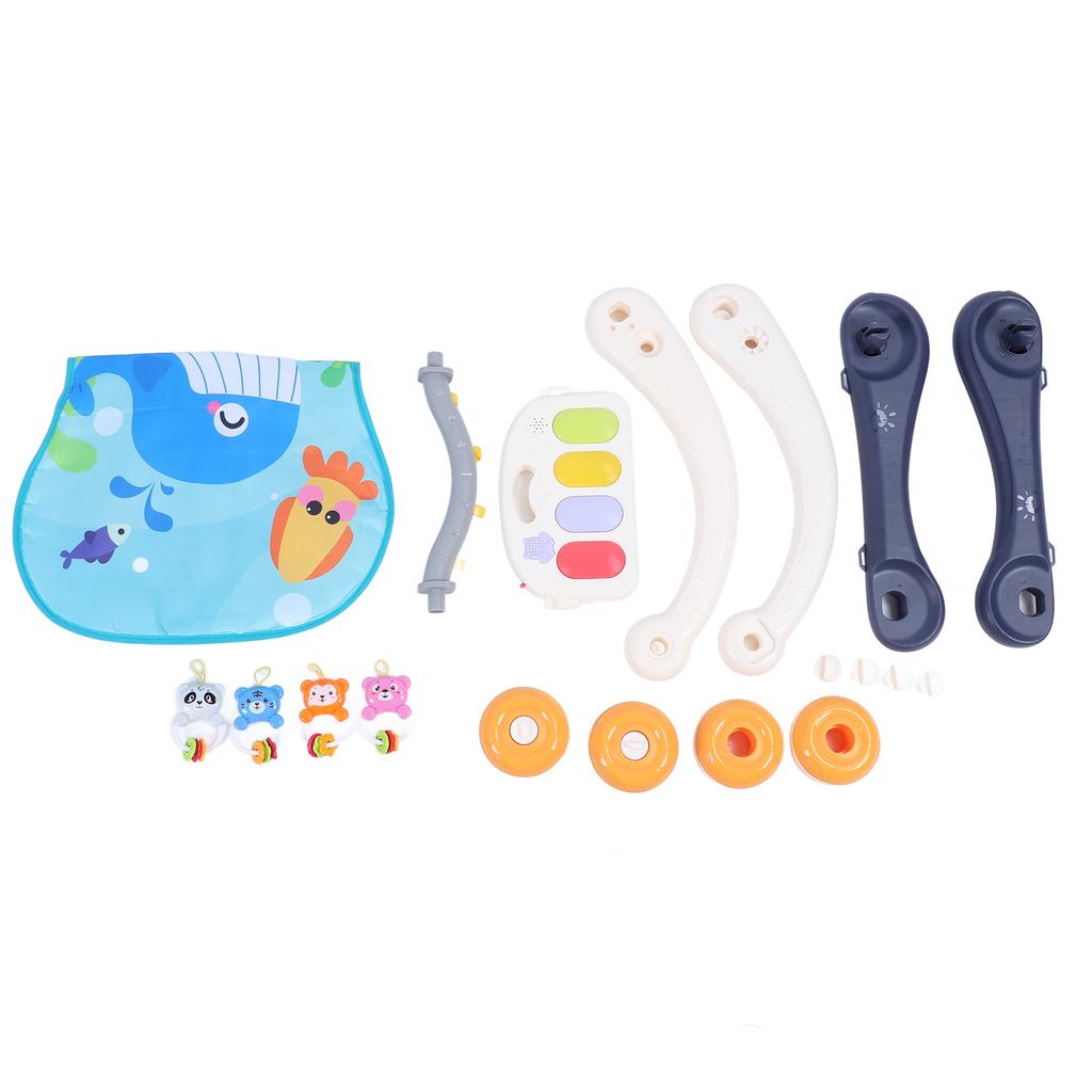 Baby Play Mat Walker Multifunction Musical Activity Mat Play Piano Gym for Infant Newborn Toddlers