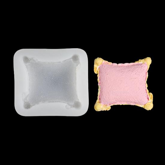 3D Подушка Силиконовая Форма Торт Помадка Форма для Мастики Сахарная Мастика Мастика Кекс Украшения Топпер Украшения Сахарное Ремесло Сахарный Декор