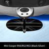 Car Rear View Mirror Protector Frame For Mini Cooper R50 R52 R53 Center Console Accessories Interior Rearview Decor Cover Case