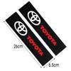 2pcs Car interior stickers Seat Belt Cotton Safety Belt Shoulder Cover  for Toyota Corolla Camry Rav4 Yaris Hilux Prius Auris