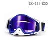 Adjustable Nose Pad Motorcycle Goggles Helmets Windshield Protection UV400 Sport Riding Eyewear