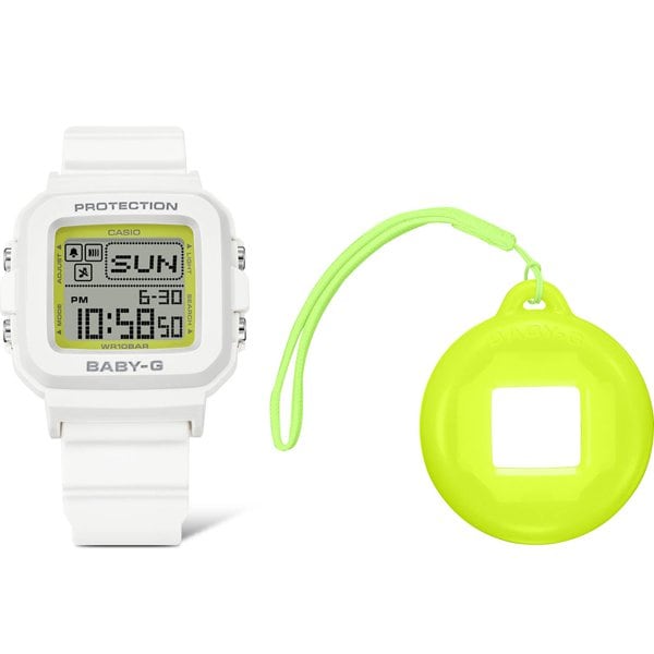 Casio Women's Baby-G BGD-10K-7JR [BABY-G+PLUS] Square Watch Resin Digital