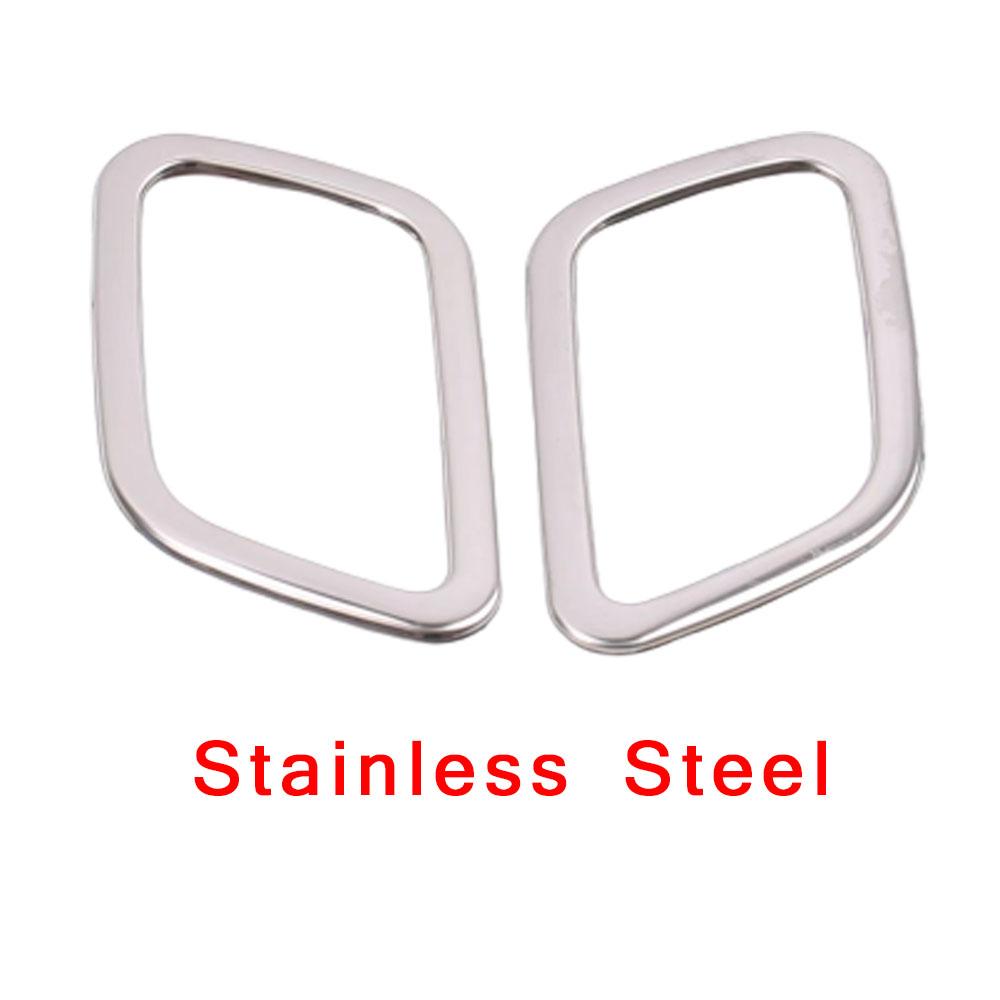 Car Styling ABS/Steel Cover For Hyundai Creta IX25 2014 2015 2016 2017 2018 Garnish Trim Front Air Condition Outlet Vent