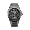 Авторизованный дилер D1 Milano Watch SKBJ11 Skeleton Restyling Automatic Gunmetal Stainless Steel Automatic Factory Automatic [D1 MILANO]