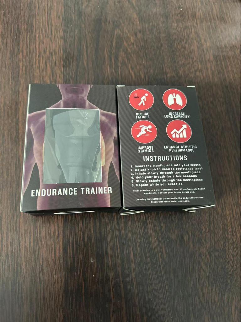 Портативный фитнес-тренажер с регулируемым сопротивлением и тренажер для дыхания