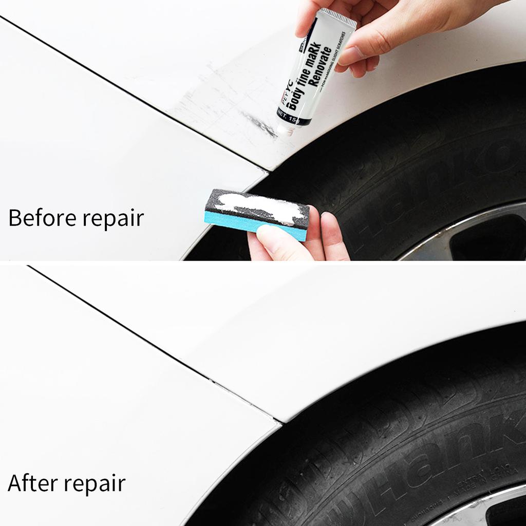 Набор полировального воска для удаления царапин с автомобиля Губка Паста для кузова Крем Воск Паста для кузова Удалитель царапин Краска для автомобиля