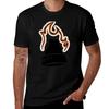 Burnt Hat Black Tshirt Lightweight Gym Training Tshirt