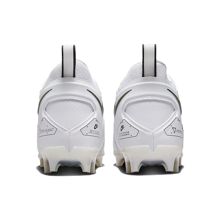 Nike Alpha Menace Pro 3 Белые Черные Золотые Мужские Кроссовки CT6649-105