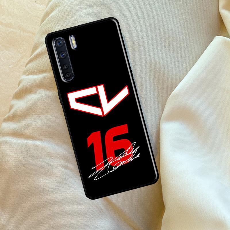 Чехол Charles Leclerc 16 для OPPO A58 A78 A38 A98 A5 A9 A53 A79 A15 A17 A57 A77 A16 A76 A96 A52 A72 A94 A74 A54